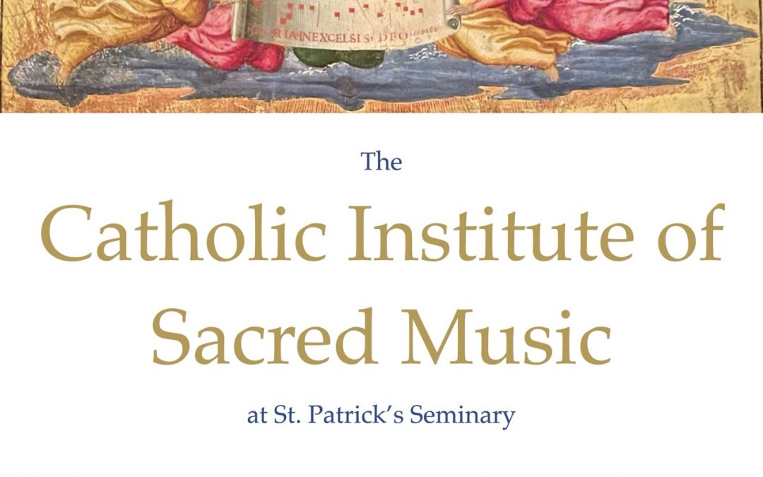 Master of Sacred Music Degree and Post-Baccalaureate Certificates Announced!